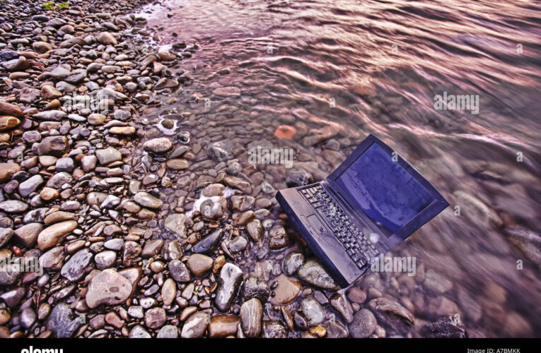 Throwing my computer in a river: How I prioritized my mental health